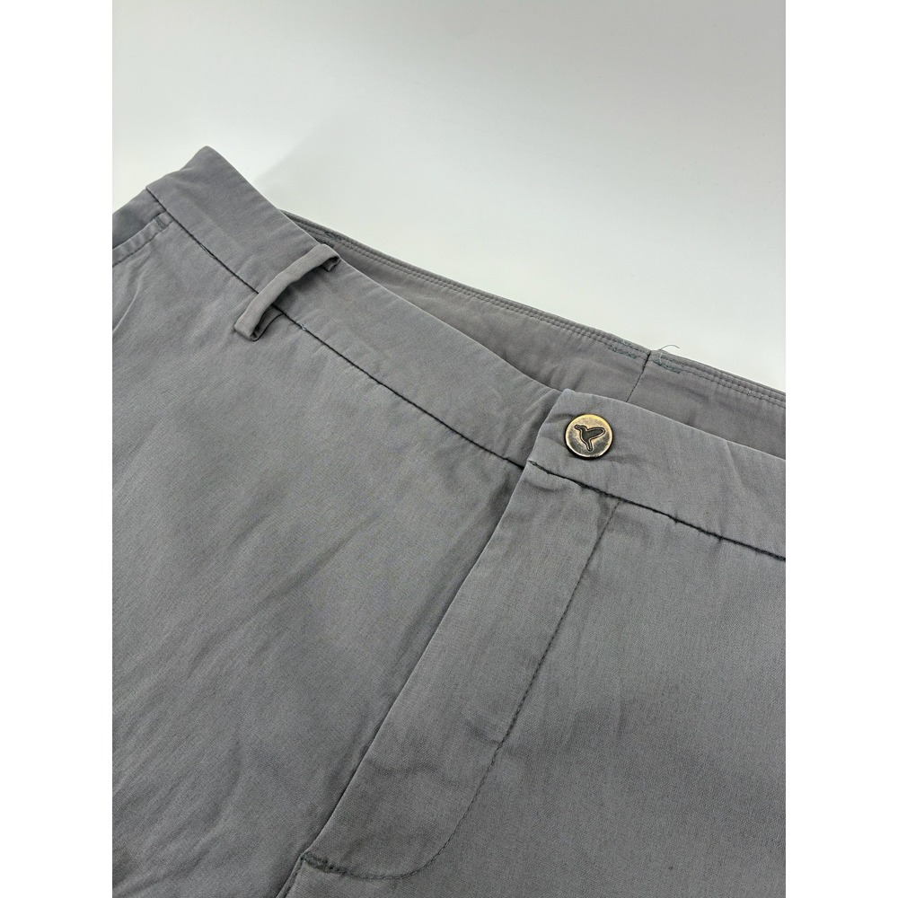 Birddogs Boomstick Mens Gray Lined Stretch Chino Pants 38x32 (Actual 38x29)